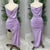 Hopeful Lavender Evening Dress - Live Fabulously